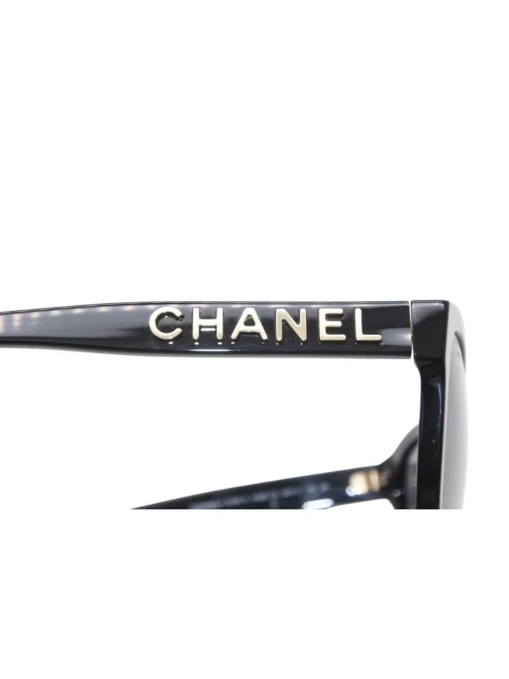 Chanel Sunglasses Eyewear T8 CC Logo Black
